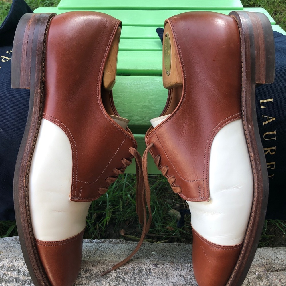 Polo by Ralph Lauren bench made "spectators"